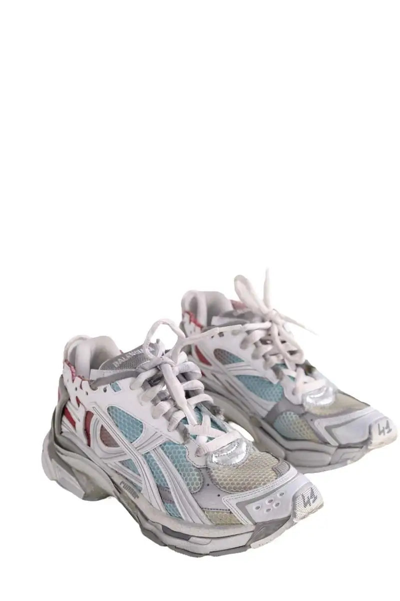 Baskets Balenciaga Runner Gris en Tissu