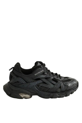 Baskets Balenciaga Track 2 Noir en Cuir, taille 38 - Seconde Main