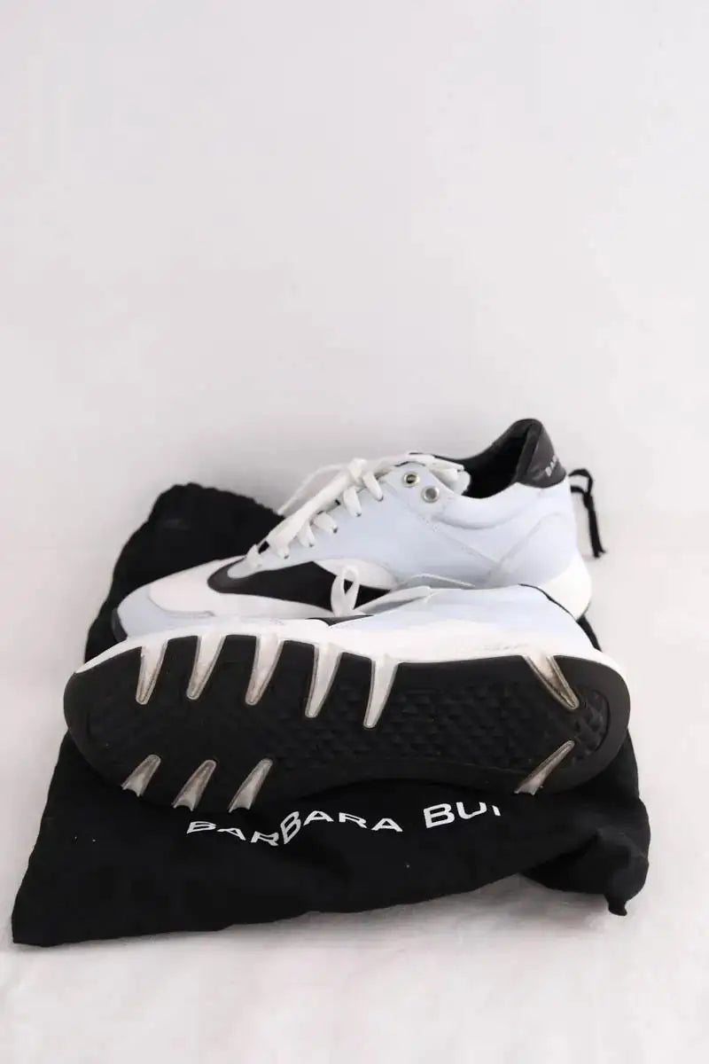 Baskets Barbara Bui Bleu en Cuir