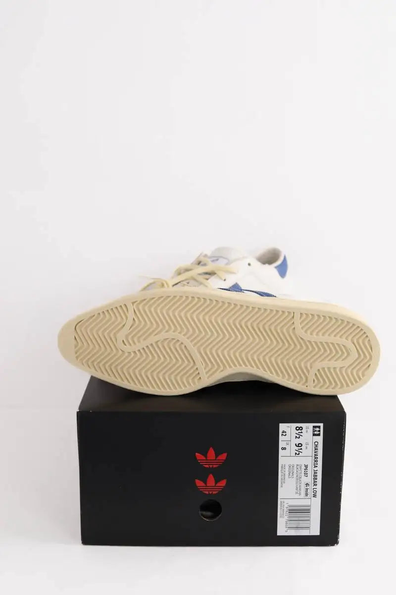 Baskets basses Adidas Blanc en Caoutchouc