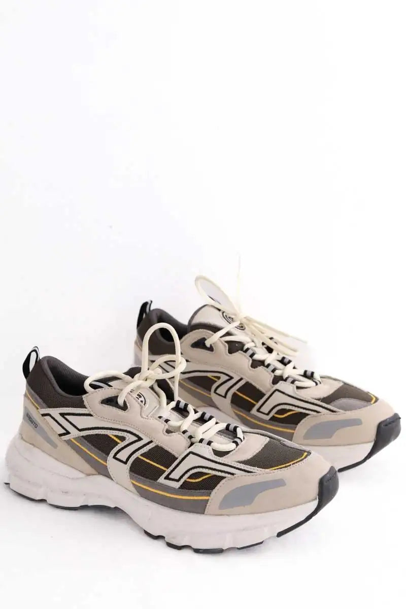 Baskets basses Axel Arigato Beige en Daim