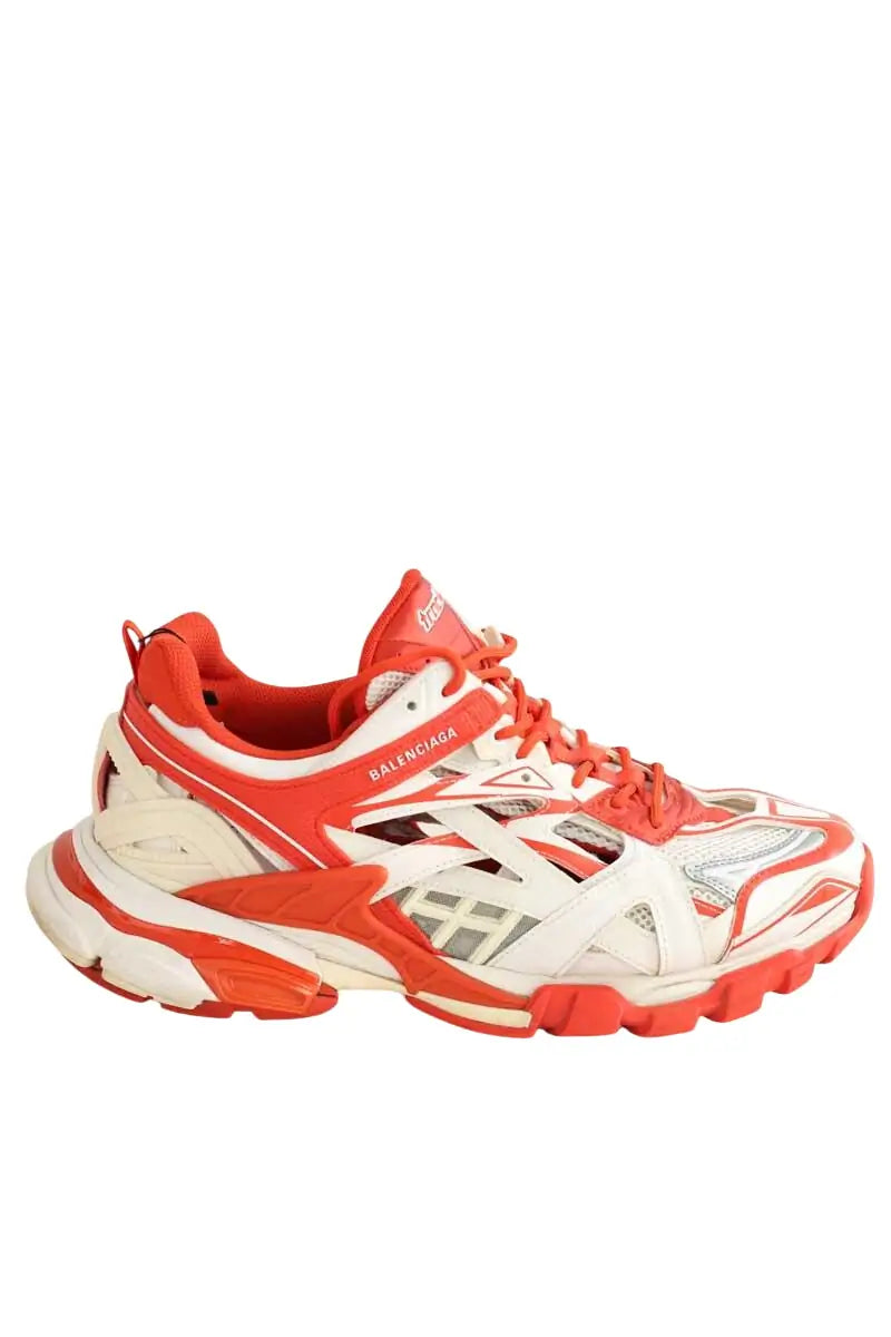 Baskets basses Balenciaga Orange en Caoutchouc, taille 44 - Seconde Main