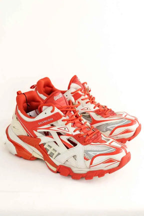 Baskets basses Balenciaga Orange en Caoutchouc