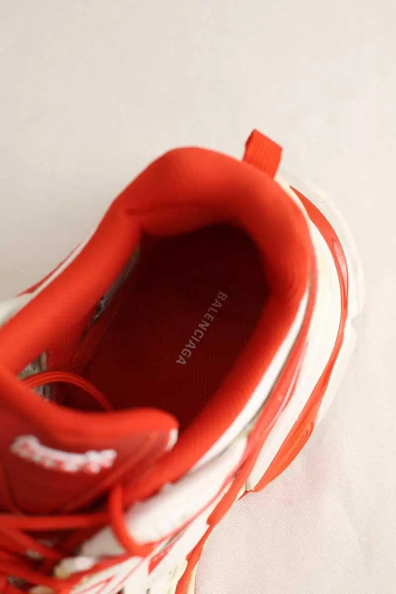 Baskets basses Balenciaga Orange en Caoutchouc