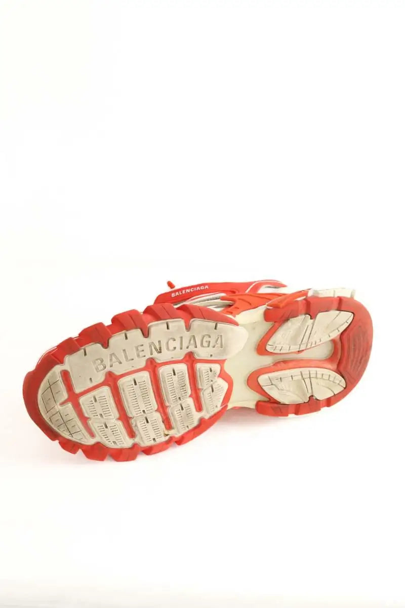 Baskets basses Balenciaga Orange en Caoutchouc