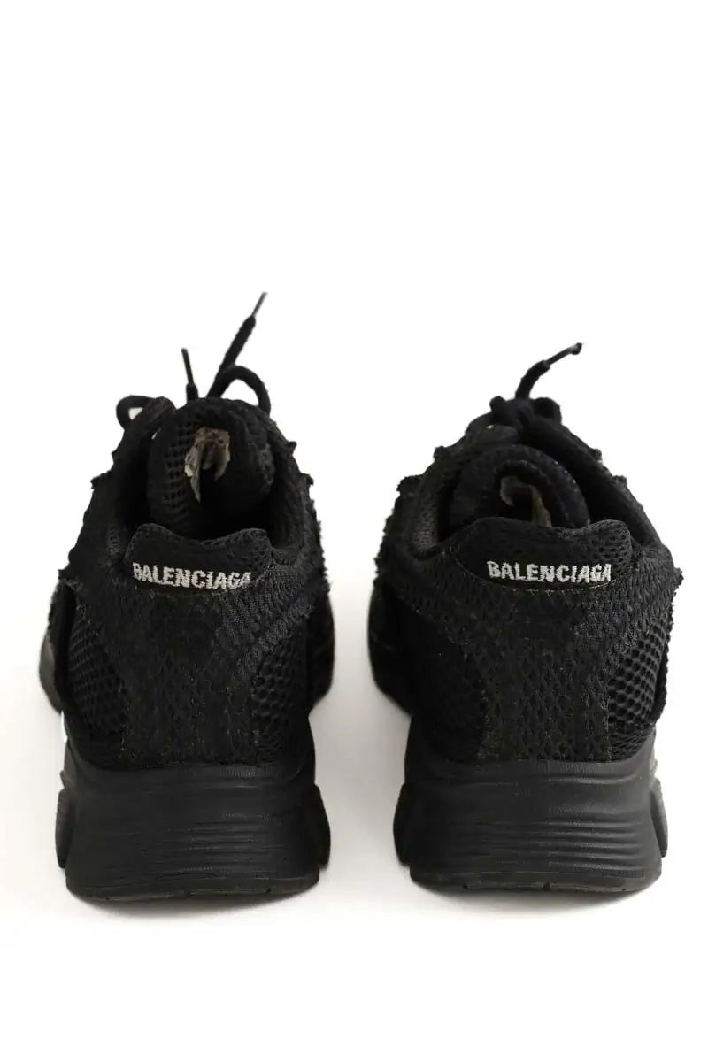 Baskets basses Balenciaga Phantom Noir en Caoutchouc