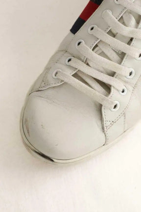 Baskets basses Gucci Blanc en Cuir