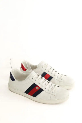 Baskets basses Gucci Blanc en Cuir