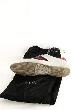 Baskets basses Gucci Blanc en Cuir