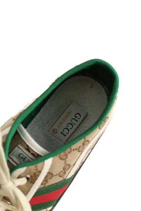 Baskets basses Gucci Sneakers Gucci Tennis 1977  Marron en Tissu