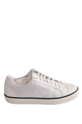 Baskets basses Louis Vuitton Blanc en Cuir, taille 44 - Seconde Main
