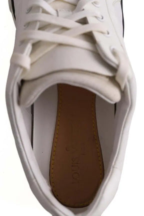 Baskets basses Louis Vuitton Blanc en Cuir