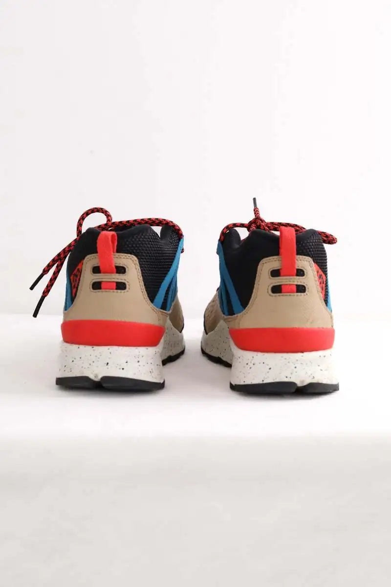 Baskets basses Nike Beige en Tissu