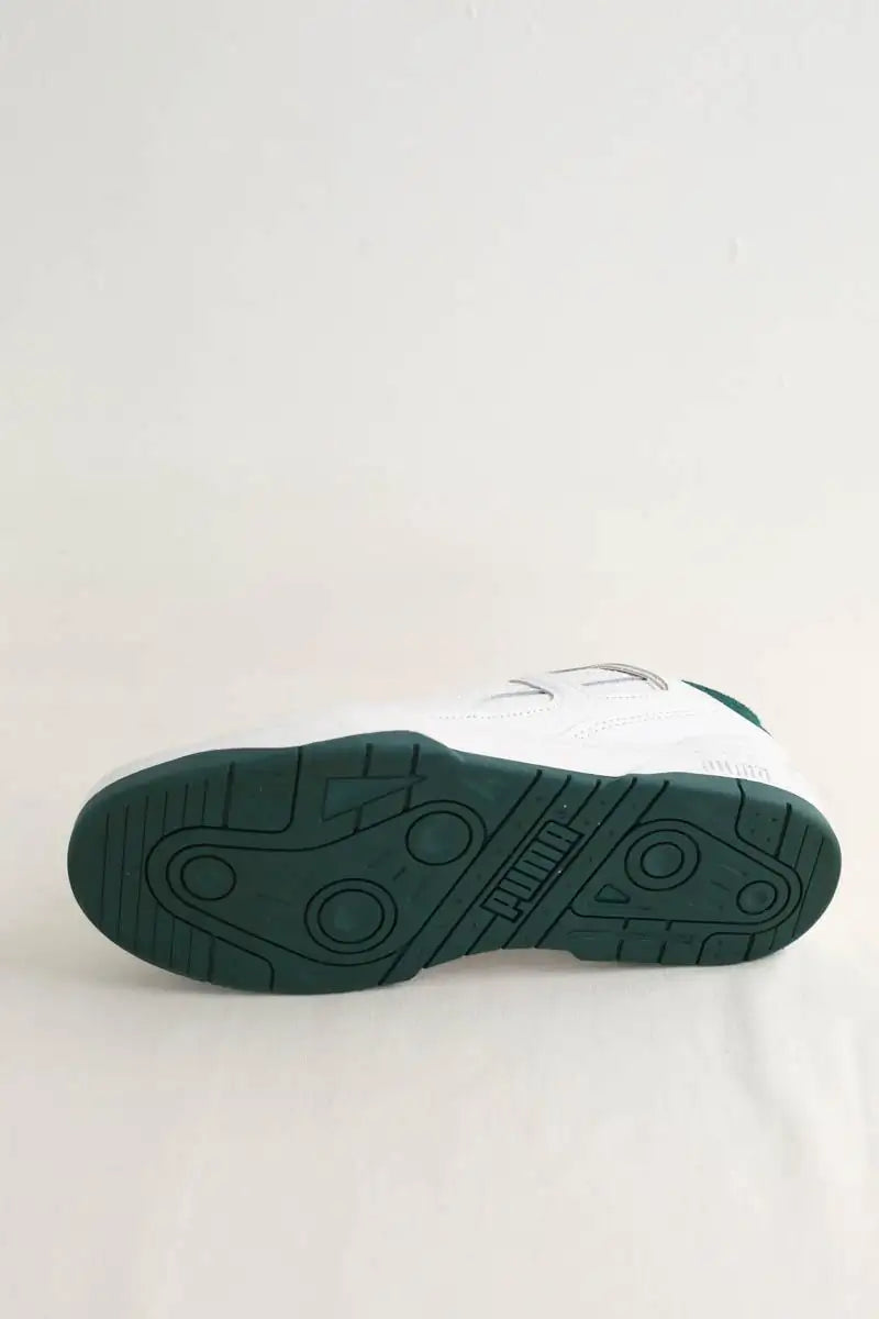 Baskets basses Puma Blanc en Cuir