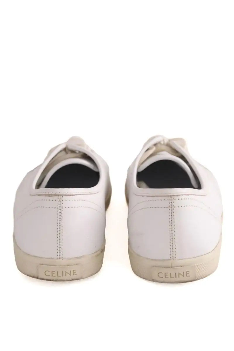 Baskets Celine Blanc en Cuir