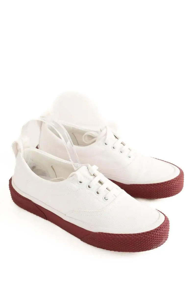 Baskets Celine Blanc en Tissu