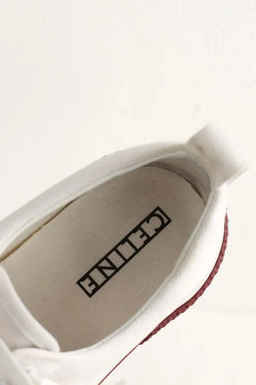 Baskets Celine Blanc en Tissu
