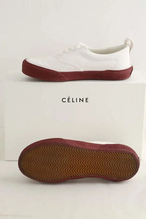 Baskets Celine Blanc en Tissu