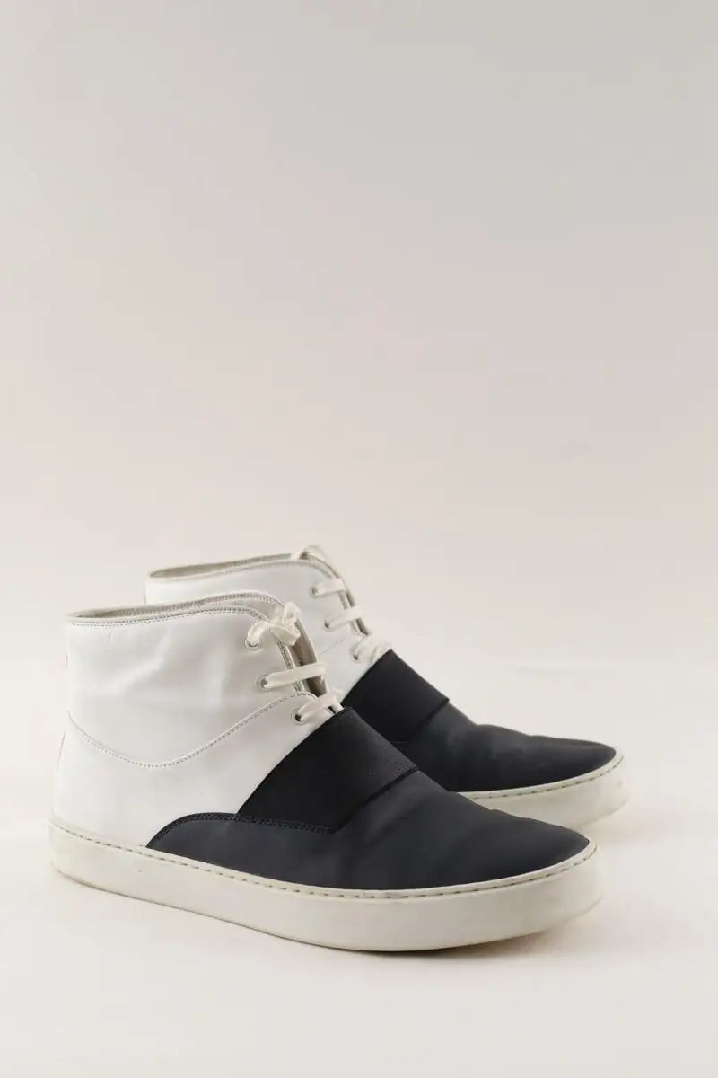Baskets Chanel Blanc en Cuir
