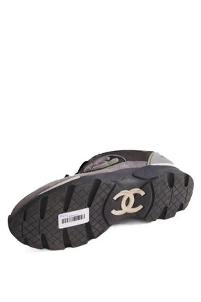 Baskets Chanel Noir en Cuir