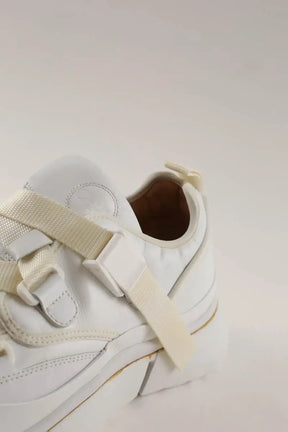 Baskets Chloé Blanc en Cuir