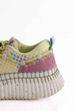 Baskets Chloé Multicolore en Tissu