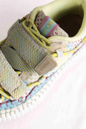 Baskets Chloé Multicolore en Tissu