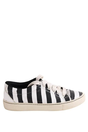 Baskets Claudie Pierlot Blanc en Cuir, taille 38 - Seconde Main