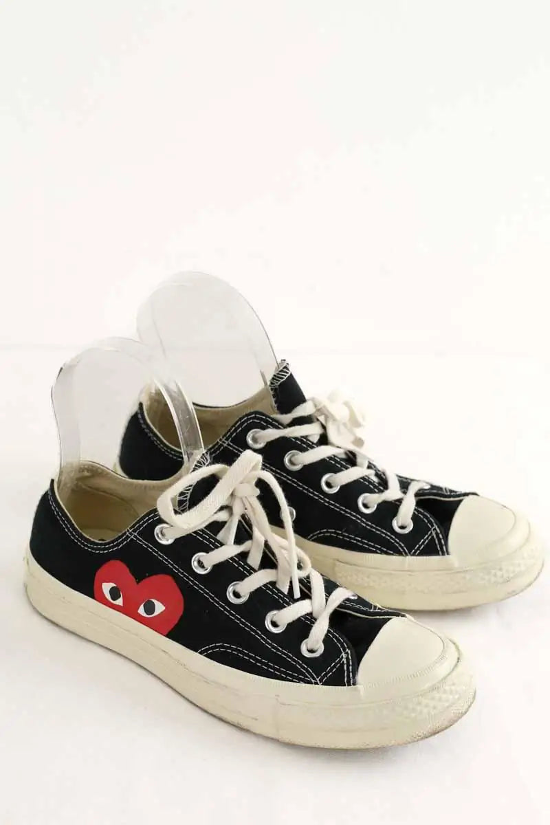 Baskets Converse Noir en Tissu