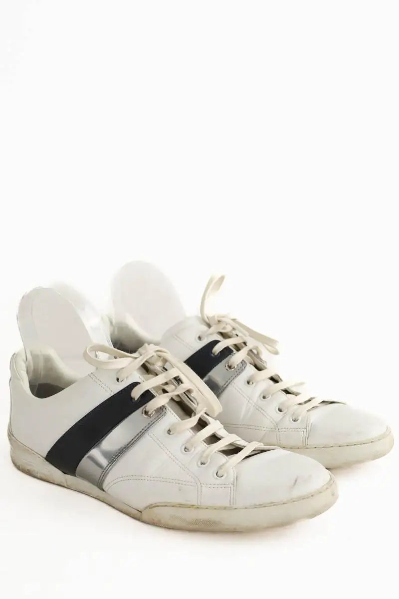 Baskets Dior Blanc en Cuir