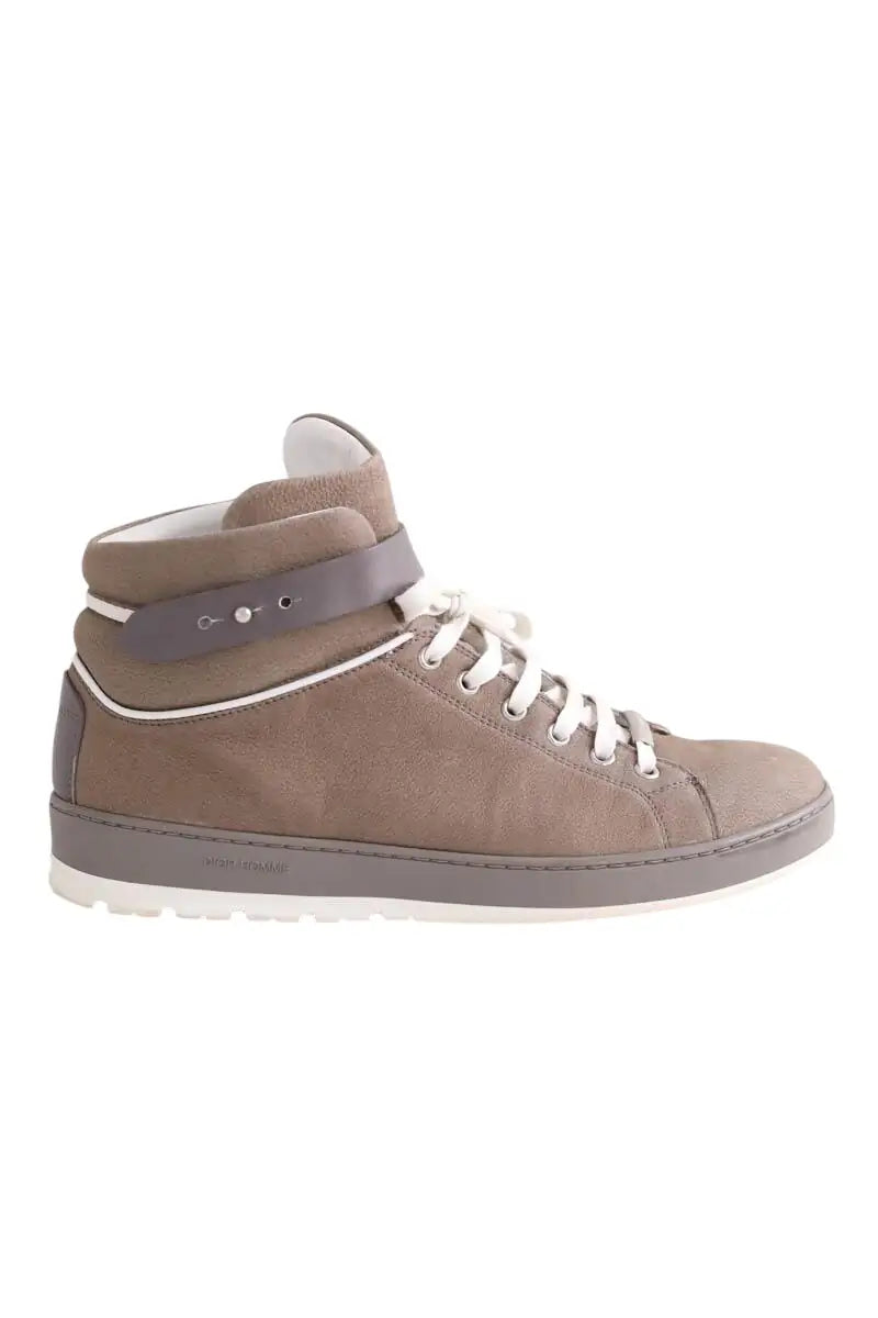 Baskets Dior Gris en Cuir, taille 41 - Seconde Main