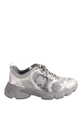 Baskets Dior Sneaker Dior Chrono Argent en Tissu, taille 37 - Seconde Main