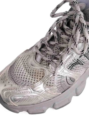 Baskets Dior Sneaker Dior Chrono Argent en Tissu