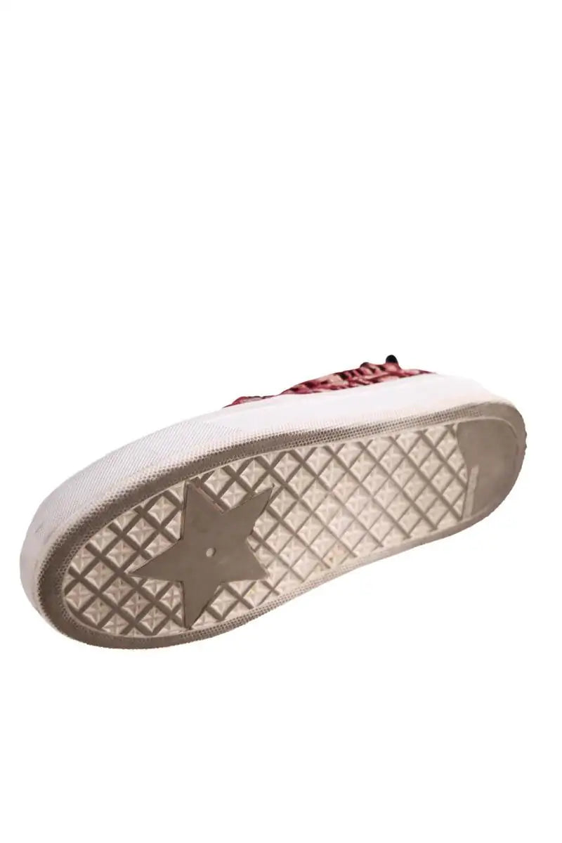 Baskets Dior Violet en Tissu
