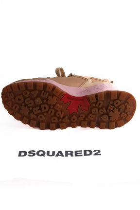 Baskets Dsquared2 Marron en Polyester
