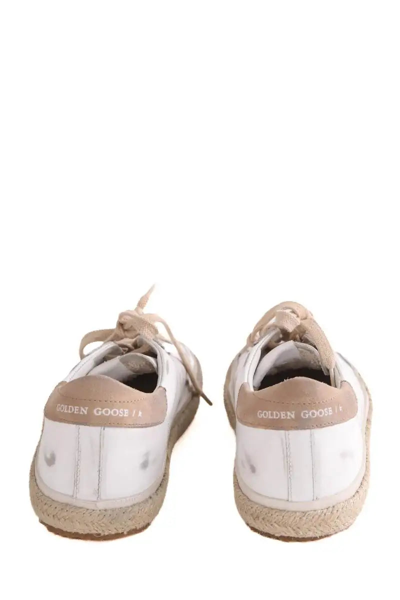 Baskets Golden Goose Blanc en Cuir