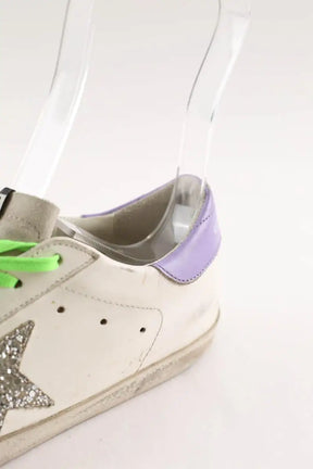 Baskets Golden Goose Blanc en Cuir