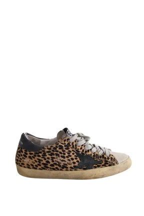Baskets Golden Goose Camel en Cuir, taille 36 - Seconde Main