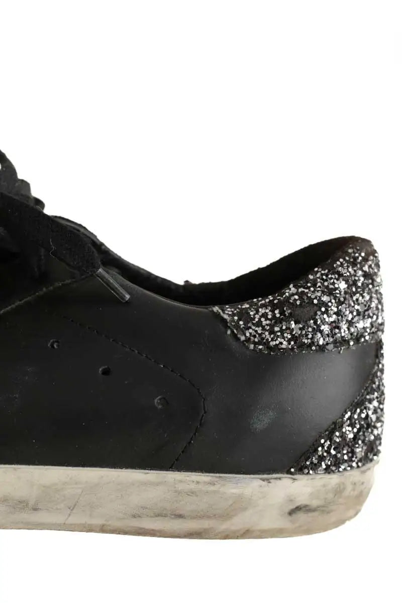 Baskets Golden Goose Noir en Cuir