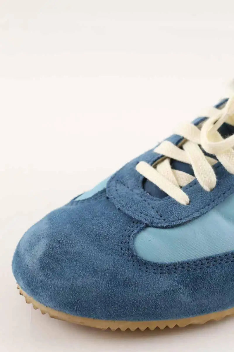 Baskets GOLF le FLEUR* Bleu en Tissu