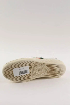 Baskets Gucci Blanc en Cuir