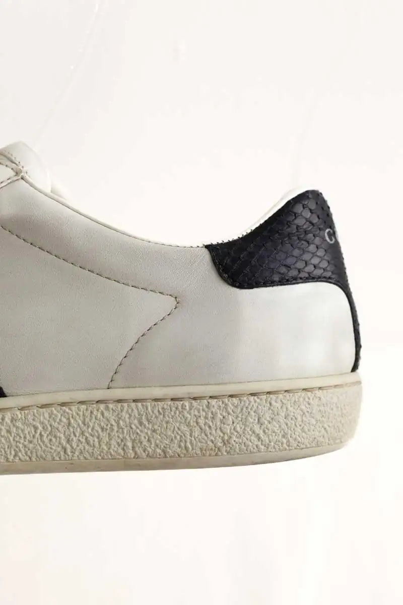 Baskets Gucci Blanc en Cuir