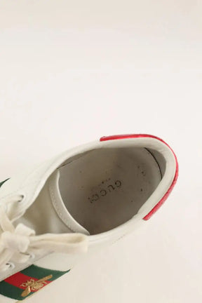 Baskets Gucci Blanc en Cuir