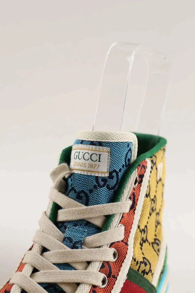 Baskets Gucci Multicolore en Tissu