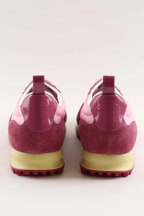 Baskets Gucci Re-motion Rose en Daim