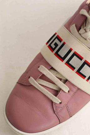 Baskets Gucci Rose en Caoutchouc