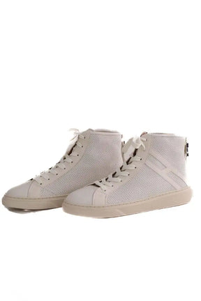 Baskets hautes Hogan Blanc en Cuir