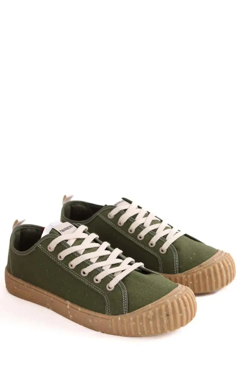Baskets Havaianas Kaki en Tissu