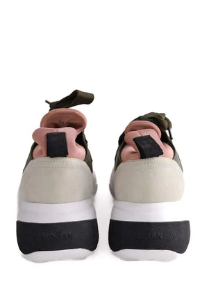 Baskets Hogan Kaki en Daim