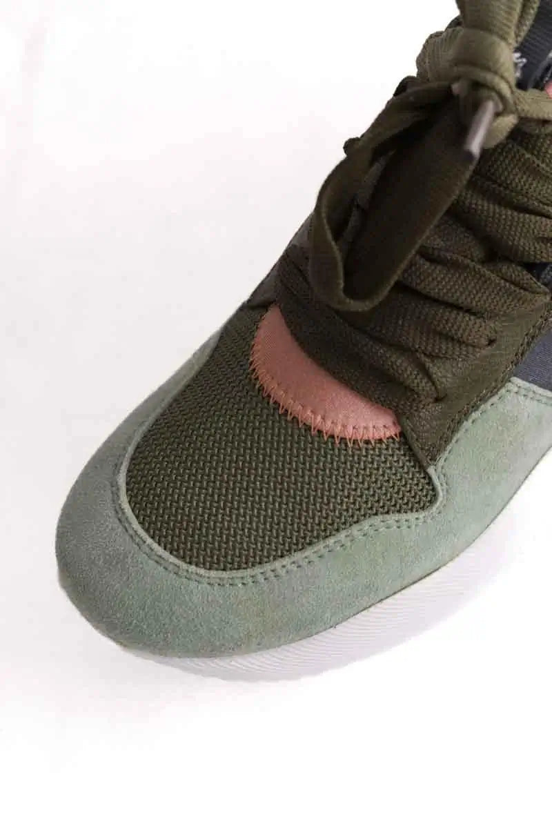 Baskets Hogan Kaki en Daim